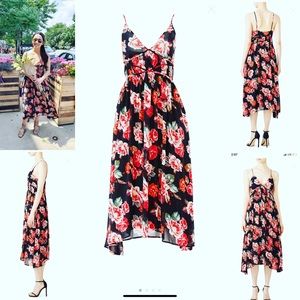 ASTR Marissa Floral Dress Size M
